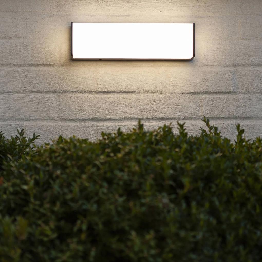 Vonkajšie LED svietidlo Doblo obdĺžnik 35cm 4 000K