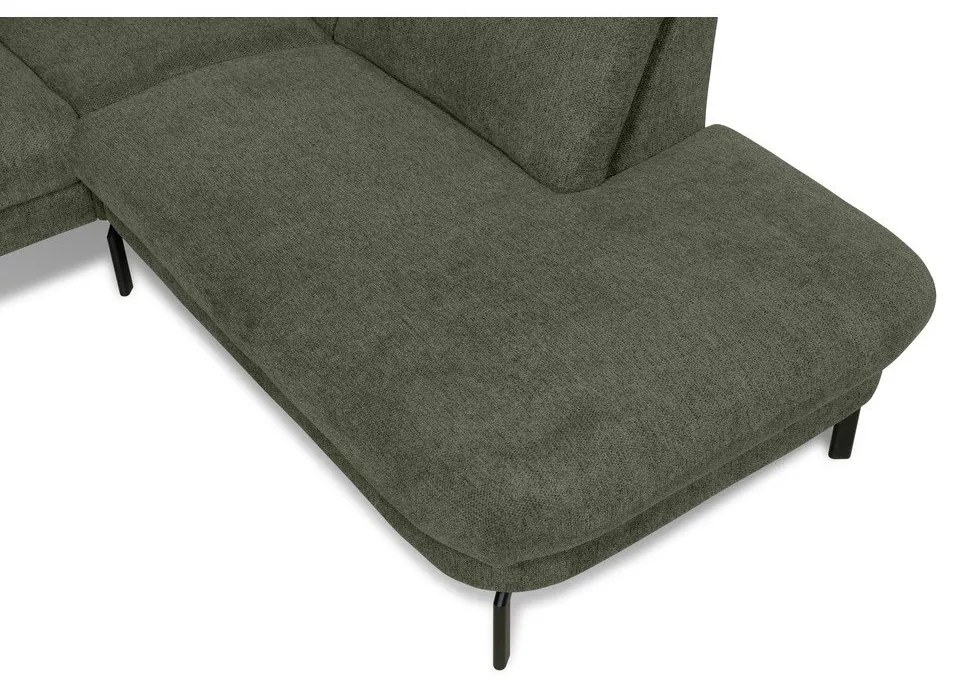 Tmavozelená rohová pohovka (pravý roh) Gomero – Scandic