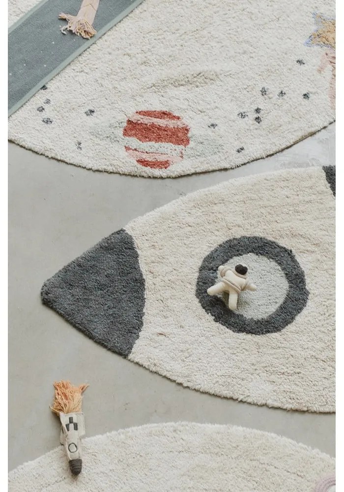 Bavlnený detský hrací koberec 85x135 cm Rocket – Lorena Canals