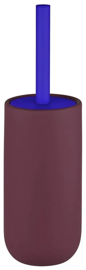 Tmavofialová keramická WC kefa Lotus Play – Mette Ditmer Denmark