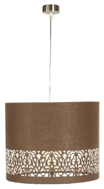Luster na lanku ARABESCA 1xE27/60W/230V hnedá
