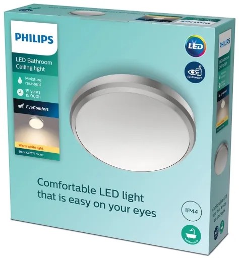Philips - LED Kúpeľňové stropné svietidlo DORIS LED/6W/230V 2700K IP44