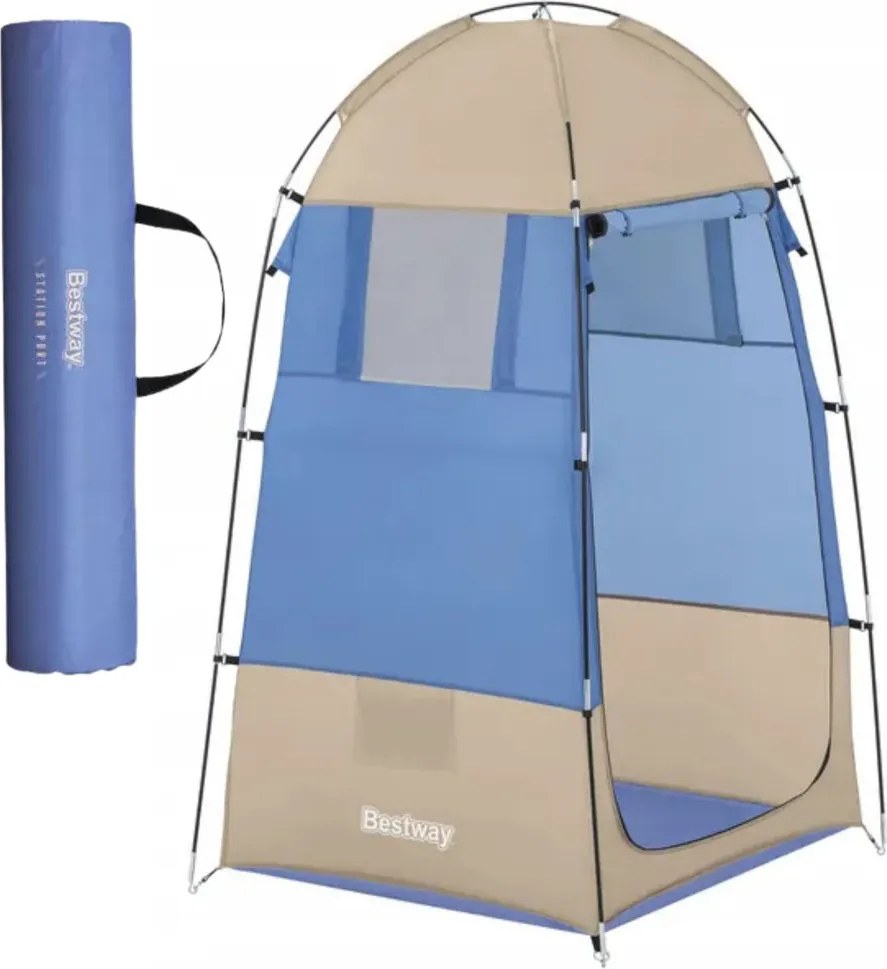 LEAN Plážový prezliekací stan 110 x 110 x 190 cm Bestway 68002