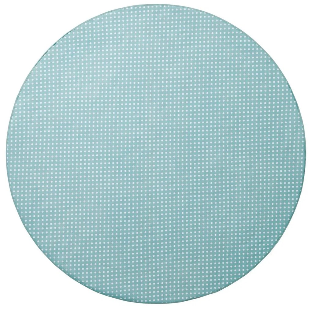 MERADISO® Obrus z pevnej tkaniny, 130 x 160 cm / Ø 160 cm (bodky tyrkysová okrúhly), viacfarebná tyrkysová okrúhly (100304029)
