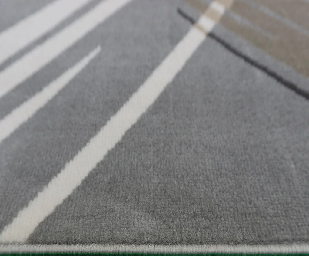 Koberec Lotus 9304 GREY – sivý obdĺžnikový Rozmer: 80x150 cm
