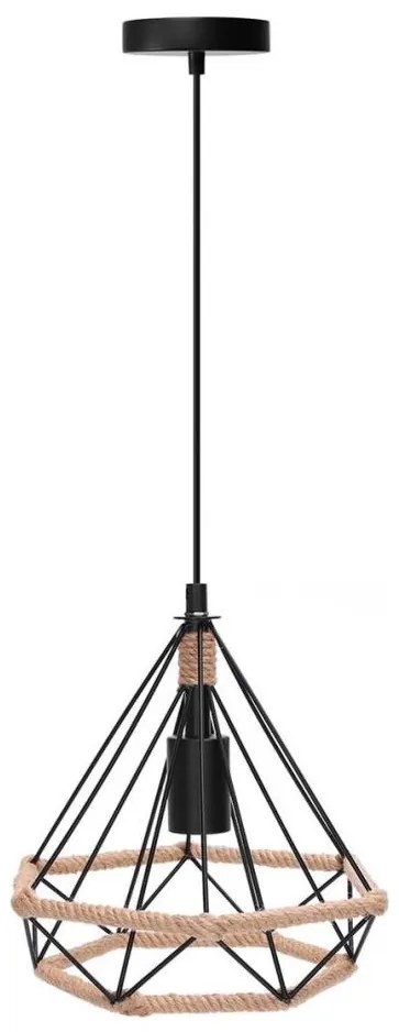 Aigostar - Luster na lanku 1xE27/60W/230V