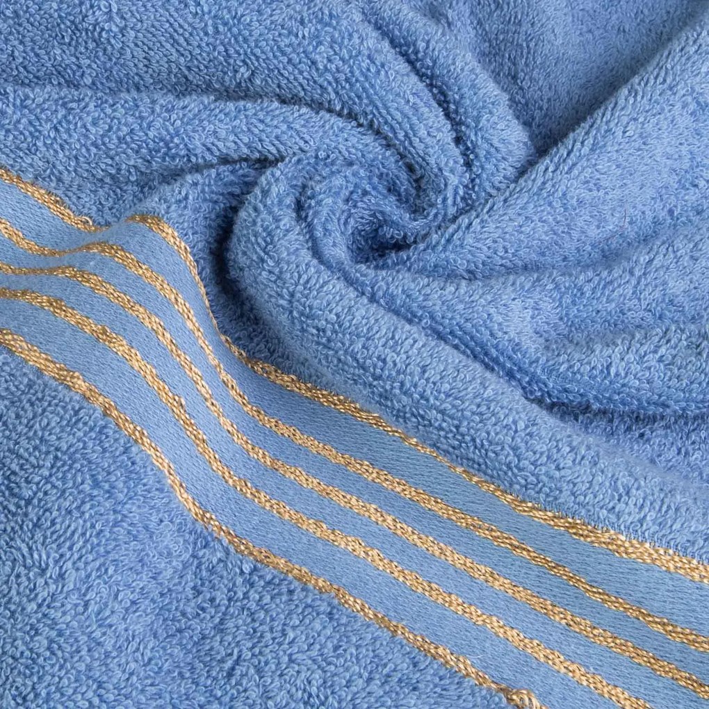 BAVLNENÝ UTERÁK TIWANO 70X140 CM SVETLOMODRÁ