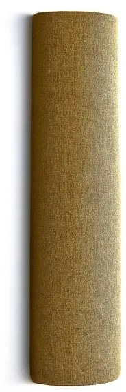 Akustický panel POLY, polovičný valec, Ø280x1000 mm, nástenný, žltá