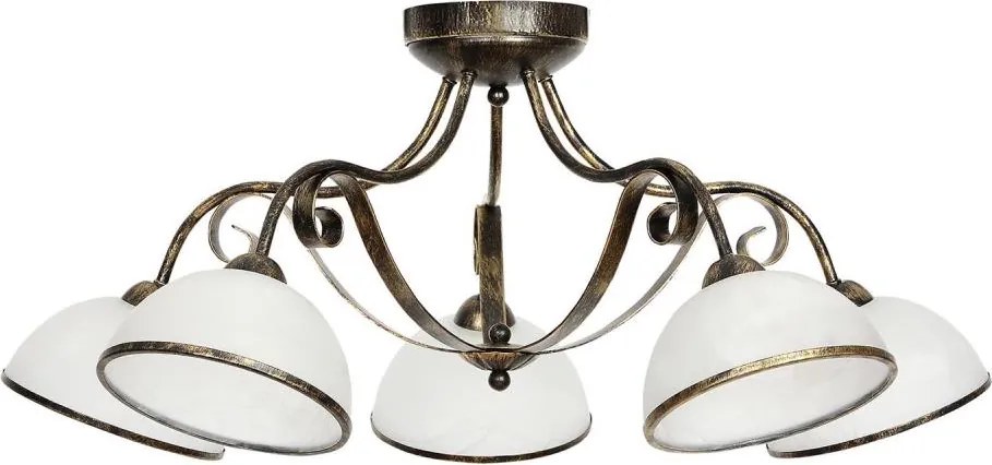 Stropné svietidlo ANTICA 5xE27/60W/230V