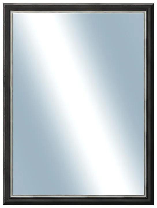DANTIK - Zrkadlo v rámu, rozmer s rámom 60x80 cm z lišty Anversa čierna AG (3150)