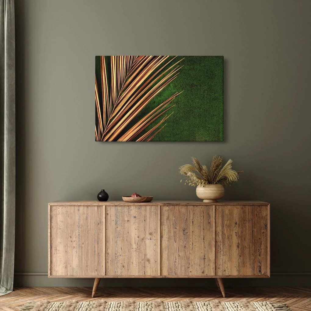 Obraz s listom (90x60 cm)