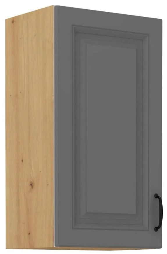 Kuchynská skrinka Stilo dustgrey/artisan 40g/72 1f