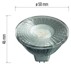 EMOS LED žiarovka, GU5,3, 4, W, teplá biela