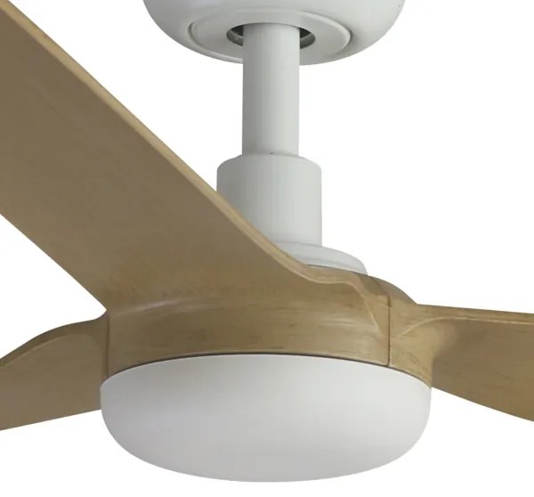 FARO 33816WT-Stropný ventilátor PUNT M hnedá/biela pr. 132 cm WT+ diaľkové ovládanie