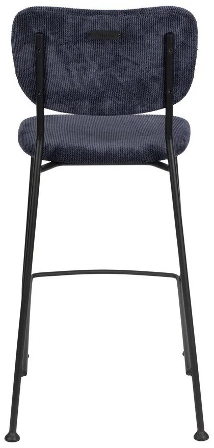 Tmavomodré barové stoličky v súprave 2 ks 92 cm Benson – Zuiver