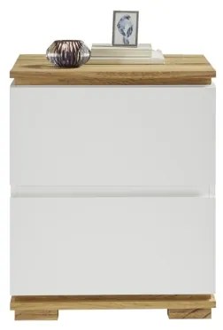 Nočný stolík JAVIN biela