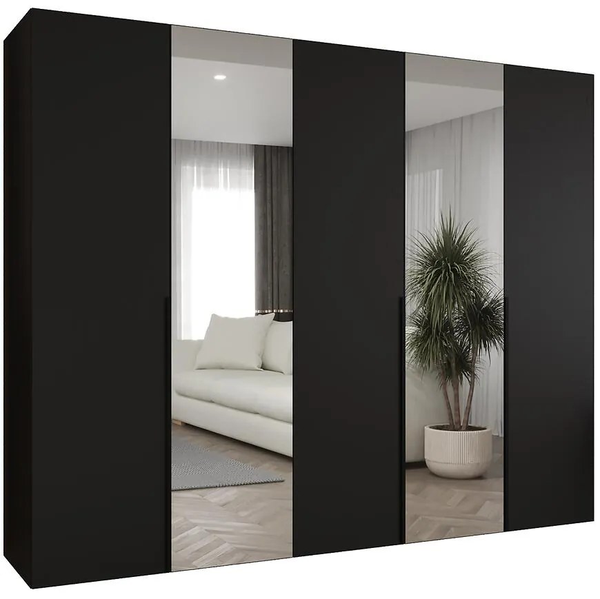 Skriňa Alicante II 250 čierna