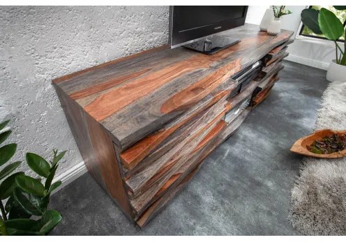 TV-skrinka 40282 150cm Relief Drevo Palisander  - Komfort-nábytok