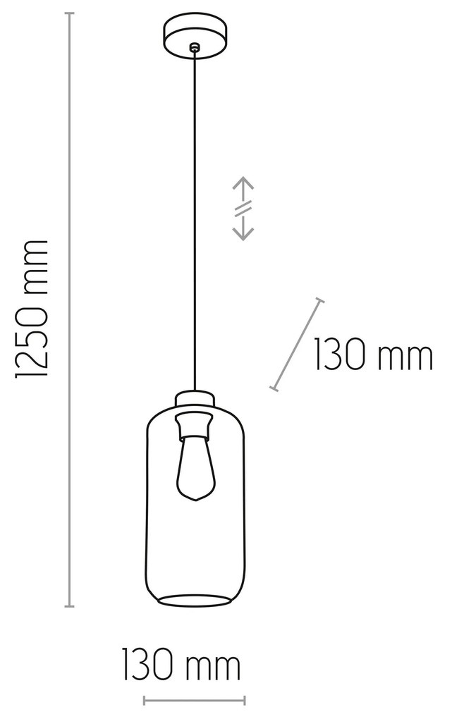 TK-LIGHTING Závesné designové osvetlenie MARCO, 1xE27, 60W, okrúhle, modré