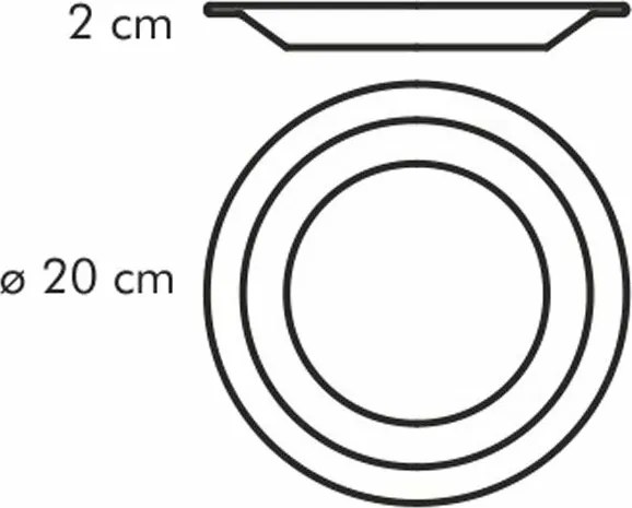 Tescoma Dezertný tanier GUSTITO, 20 cm