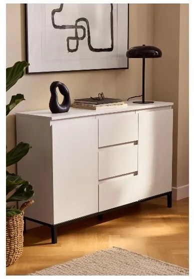 Livarno® Komoda s 3 zásuvkami a 2 dvierkami (850000510)