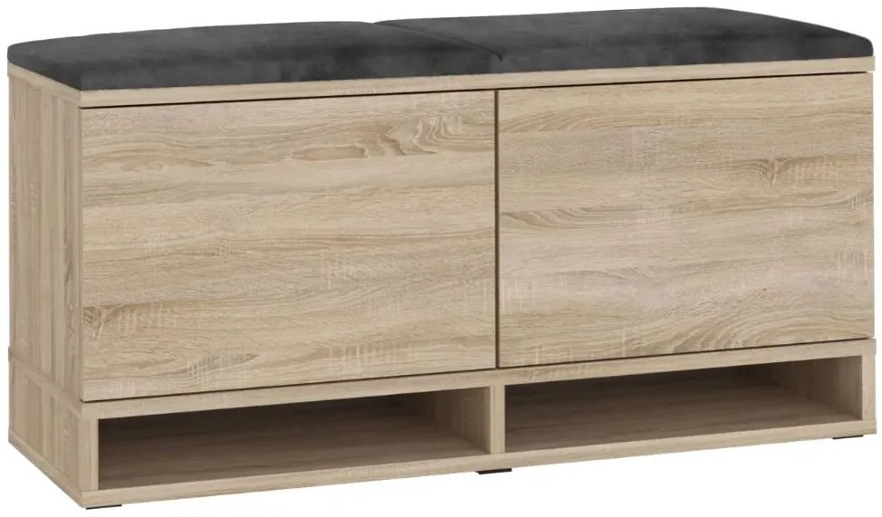 Bestent Predsieňová stena vešiaková Sonoma/ Grey 100x213x37cm