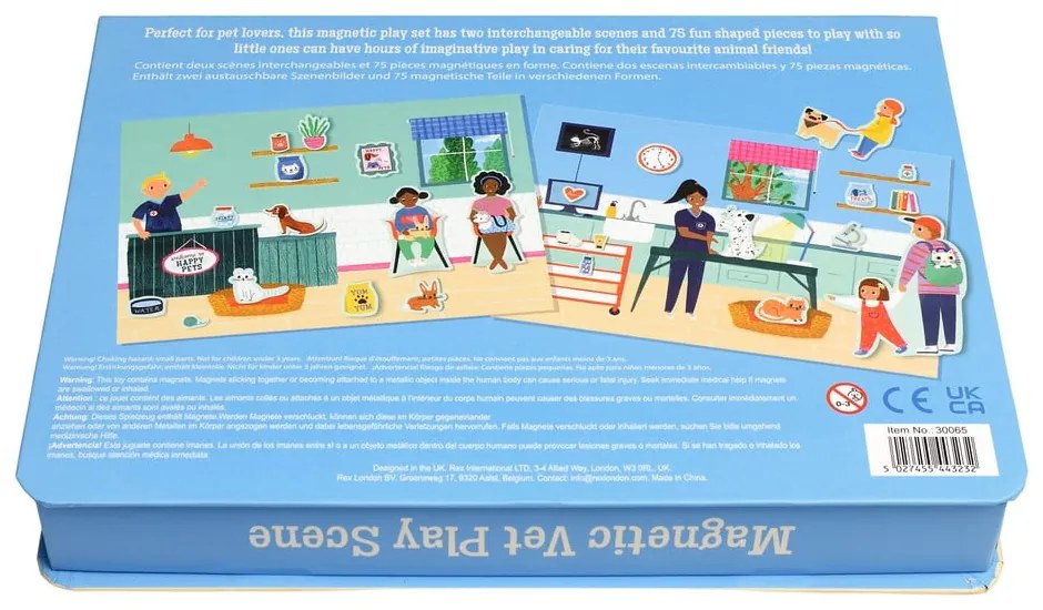 Interaktívna hračka Magnetic Vet Play – Rex London