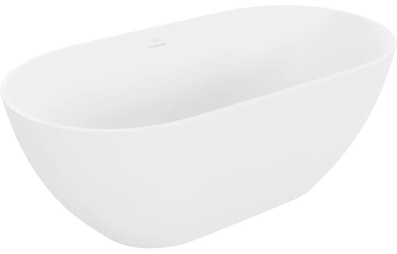 Mexen Rimini, voľne stojaca vaňa z konglomerátu 150 x 75 cm, biela matná, 57241507500