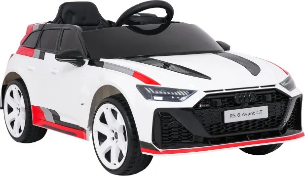 Elektrické autíčko Audi RS6 Avant GT biele