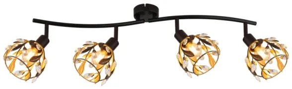 Globo 15759-4 - Bodové svietidlo MIKA 4xE14/25W/230V