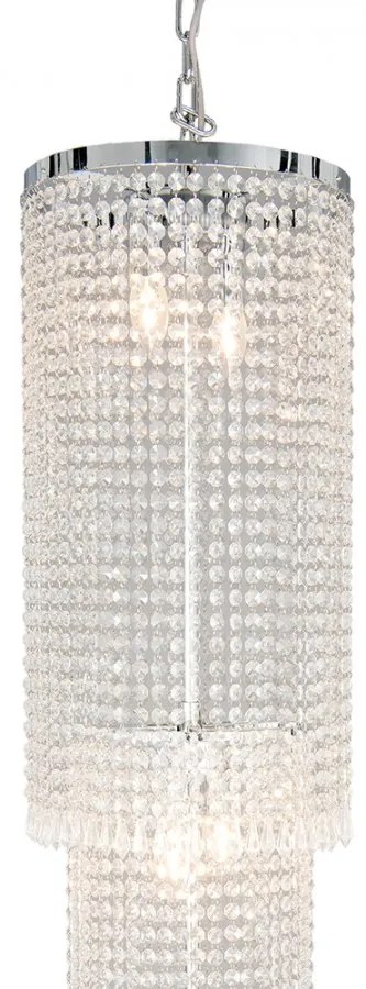 Krištáľový luster STALACTIT Ø30*185