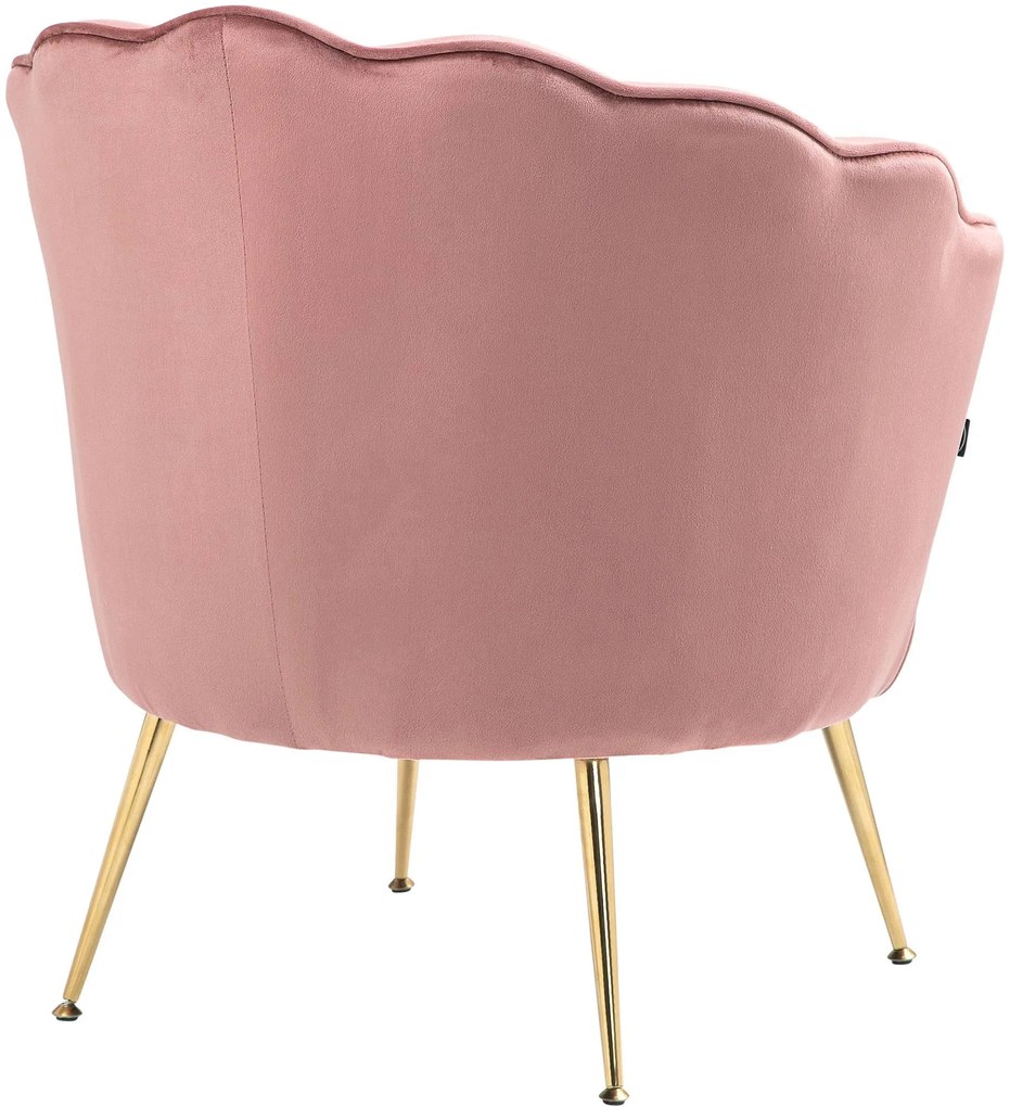 Stolička Rosita zamat - ružová