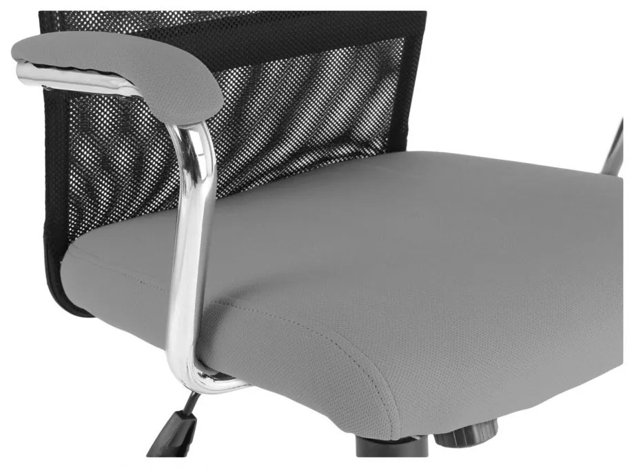 Detská stolička Neoseat TEENAGE — látka, čierna / šedá