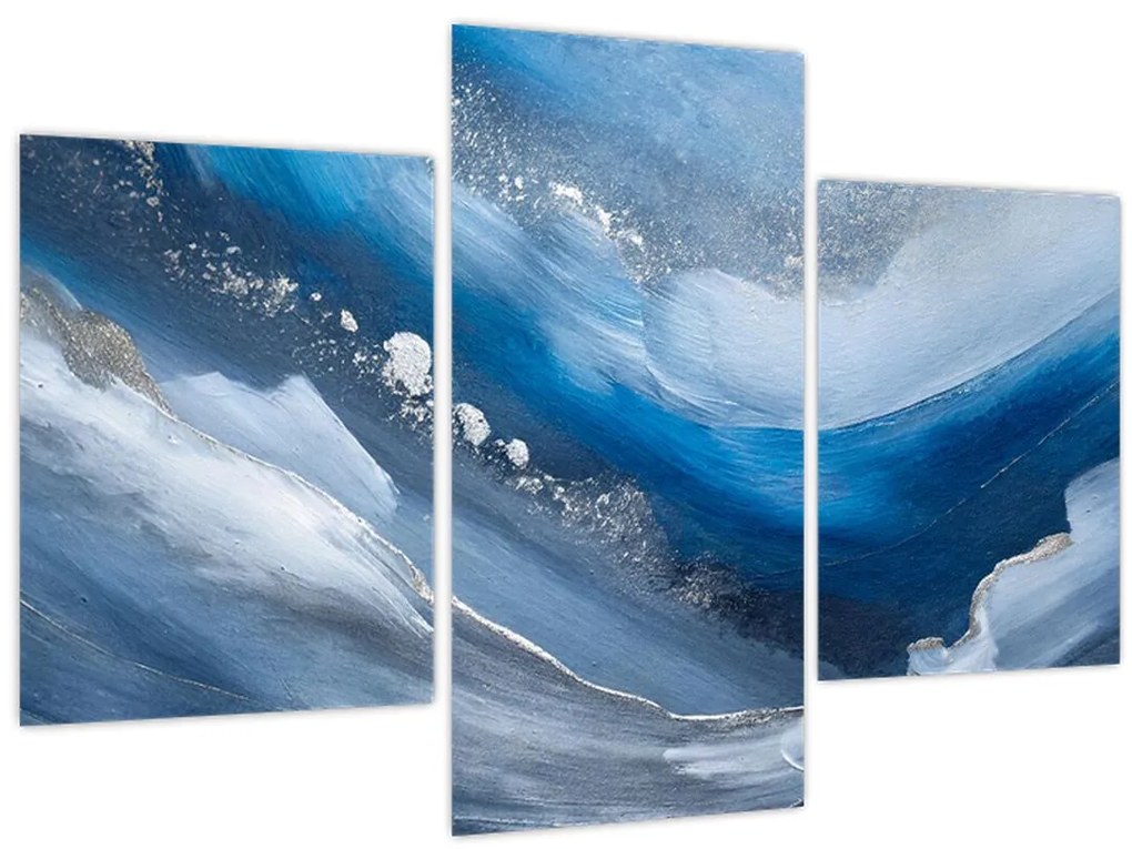 Obraz - Abstrakcia oceánu (90x60 cm)