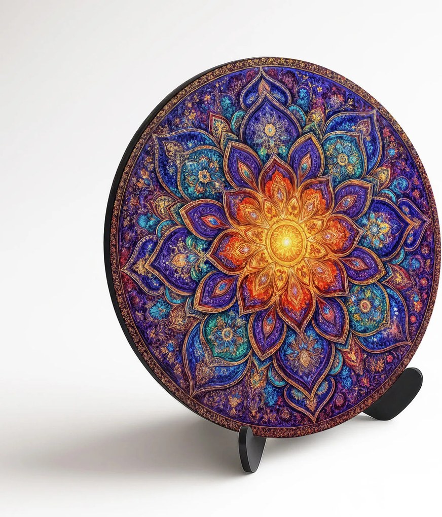 DUBLEZ | Drevený obraz - Mandala Magic | UV potlač, Premium