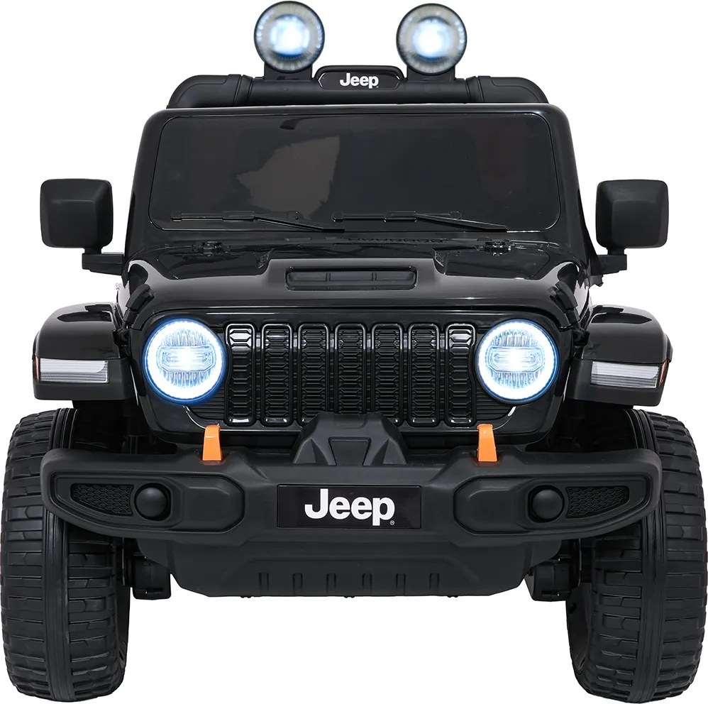 Ramiz Jeep Wrangler Rubicon LIFT elektrické autíčko pre deti čierne
