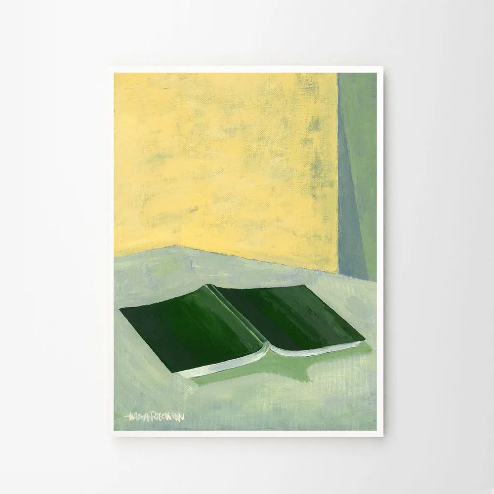 The Poster Club Plagát The Book by Hanna Peterson A4 (21x27cm)