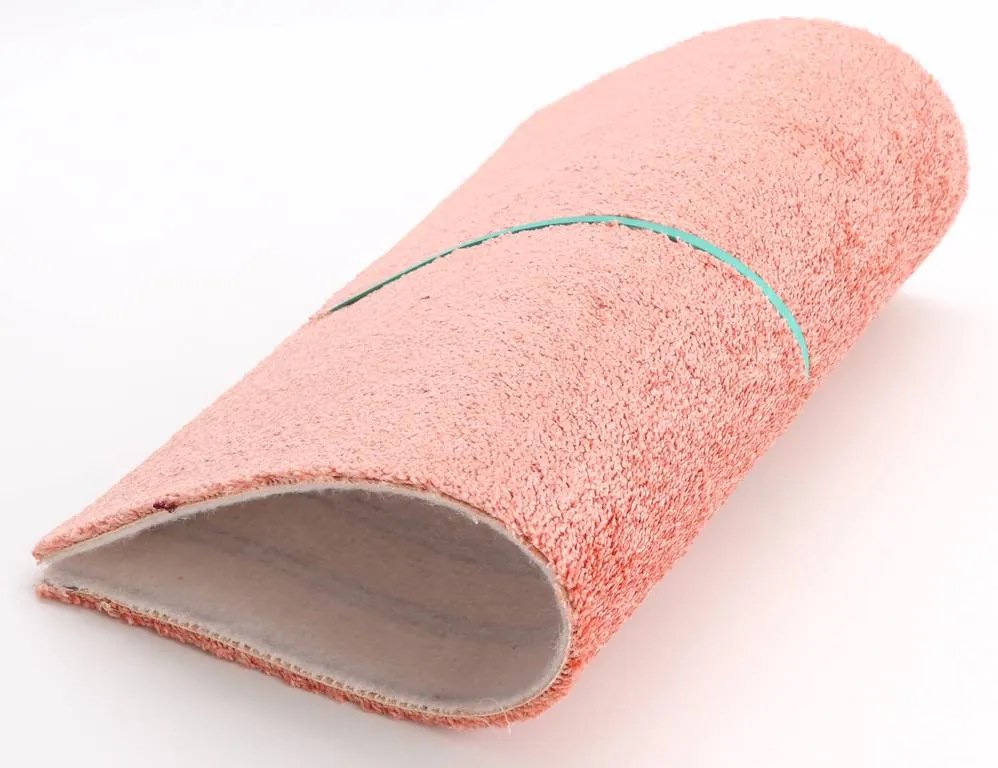 Koberec metráž Avelino 57, na mieru, šíře 4m, oranžová, fusion back, chodba / predsieň, ITC