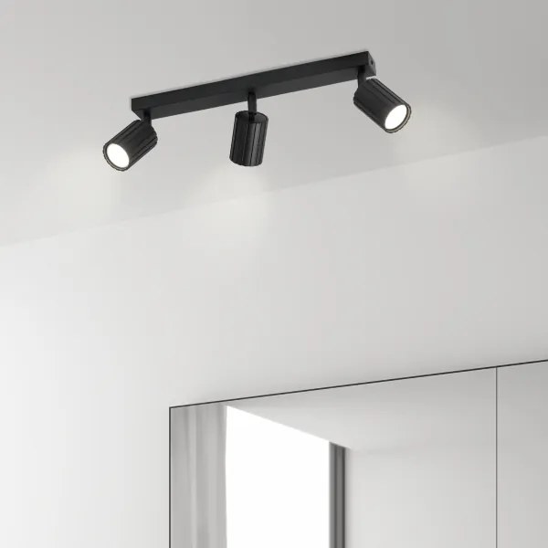 Brilagi - Bodové svietidlo CRISPINA 3xGU10/10W/230V čierna