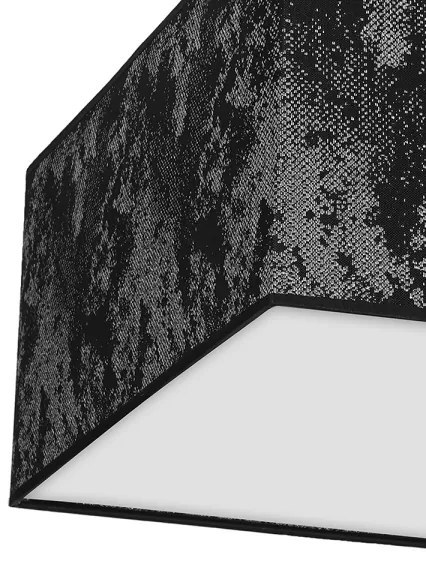 Stropné svietidlo SATINO 3xE27/60W/230V čierna/strieborná