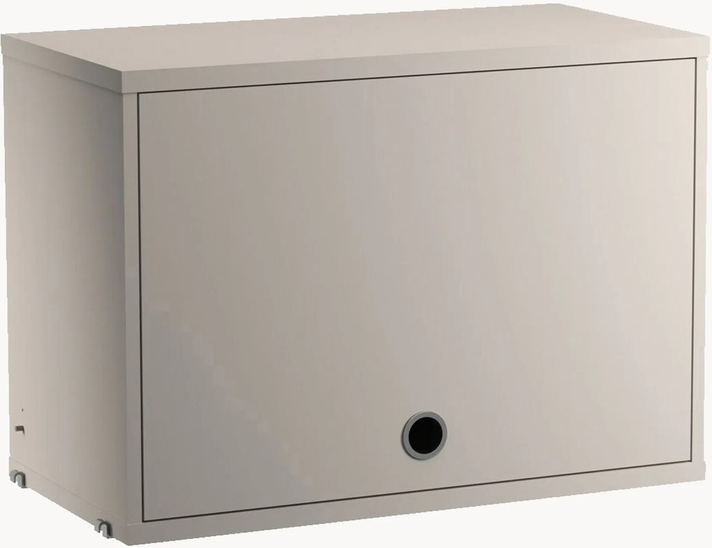 Skrinka's výklopnými dvierkami String System, Š 58 x H 30 cm