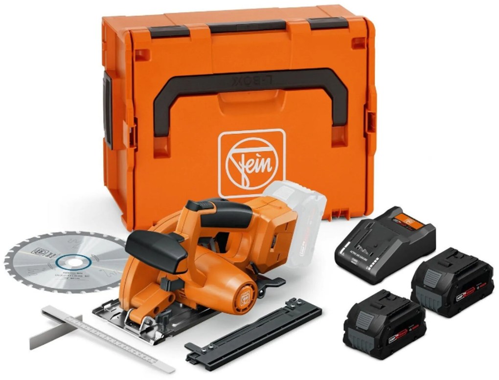 FEIN F-IRON Cut 57 AS Set Kompaktná aku ručná kotúčová píla na kov (18V/2x8,0Ah) 71360462