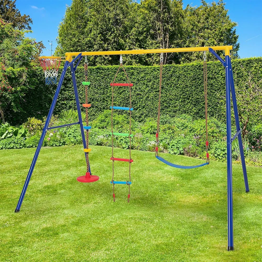 4-v-1 Hojdacia súprava s basketbalovým košom