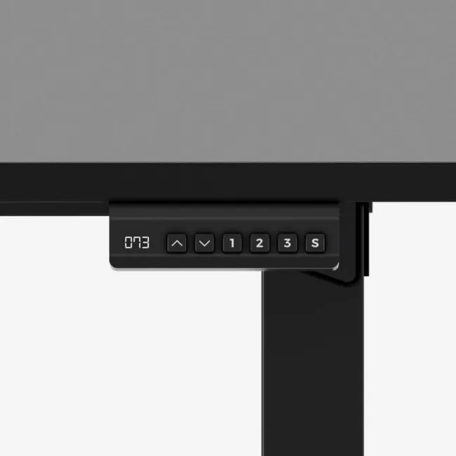 Elektrický výškovo nastaviteľný stôl Mark Adler Leader 9.3 čierny