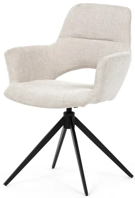 Autronic BONTEC Jedálenská stolička, krémová, látka, DCH-D1320 CRM2 Farba: Šedá