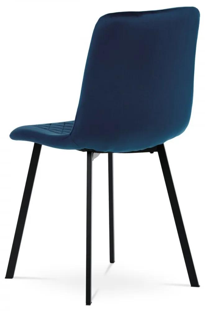 Jedálenská stolička NOVET — látka, kov, viac farieb Cappuccino
