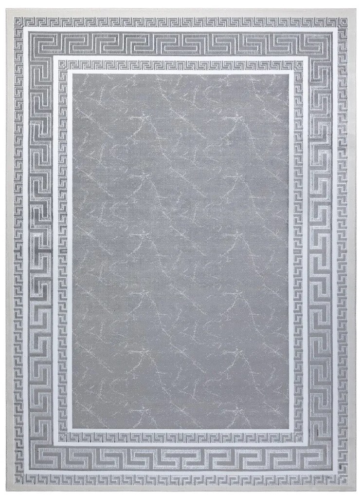 Dywany Łuszczów Kusový koberec Gloss 2813 27 greek grey - 160x220 cm