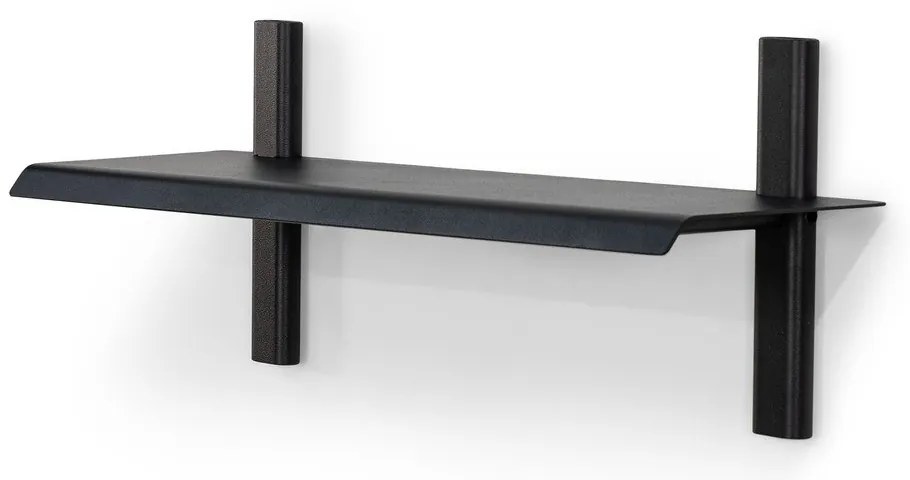 Čierna kovová polica 60 cm Hola – Spinder Design