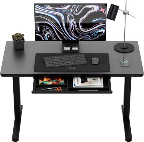 Elektrický výškovo nastaviteľný stôl Mark Adler Leader 8.5 čierny