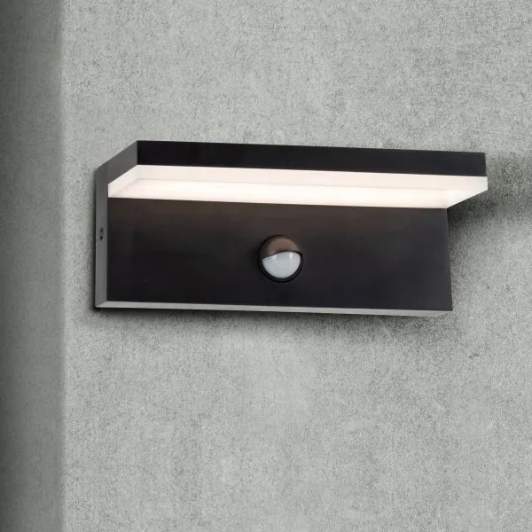 Top Light - LED Vonkajšie nástenné svietidlo so senzorom LED/10W/230V 4000K IP54